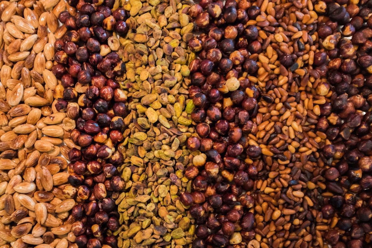 Spuntini salutari per uomini - Frutta secca e semi nutrienti